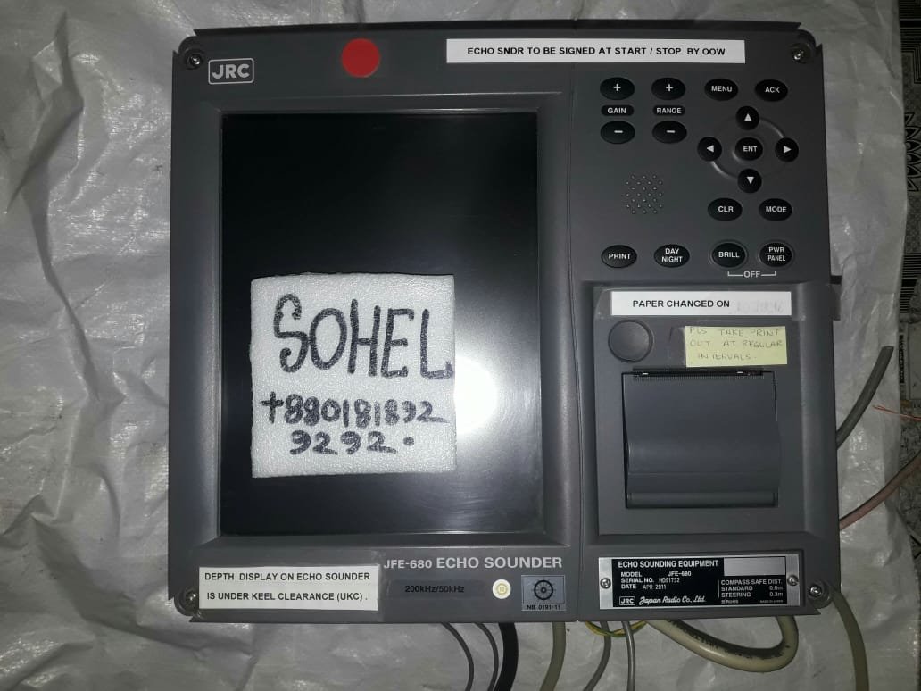 JRC JFE-680 ECHO SOUNDER